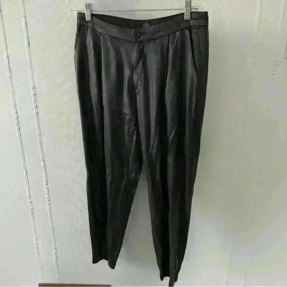 DWP by Gwen Stefani Drew pants 29, black cropped with ankle zipper . - Picture 6 of 8